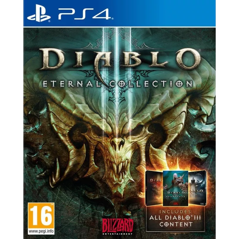 Jeu PS4 Diablo 3 Eternal Collection Neuf - Boîtier Avant