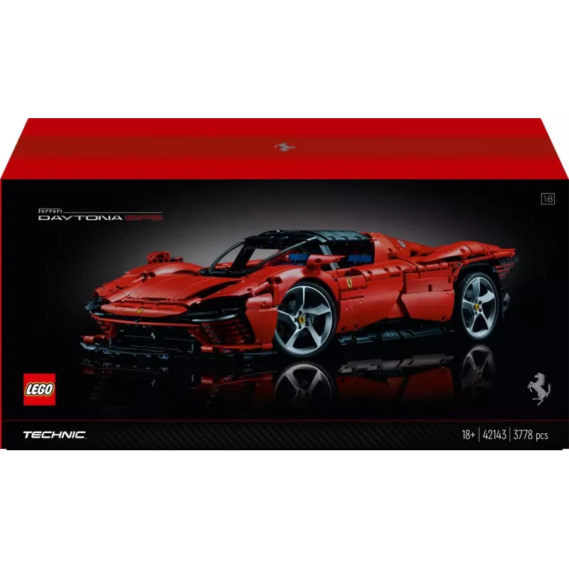 Coffret de luxe officiel du set LEGO Technic 42143 Ferrari Daytona SP3 neuf sous scelle