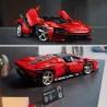 Detail du systeme d ouverture des portes papillon de la Ferrari LEGO Technic