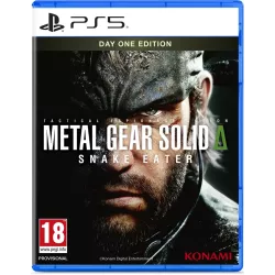 Jaquette officielle du jeu Metal Gear Solid Delta Snake Eater Day One Edition sur PS5 neuf sous blister