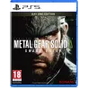 Jaquette officielle du jeu Metal Gear Solid Delta Snake Eater Day One Edition sur PS5 neuf sous blister