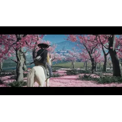 Duel intense au sabre japonais katana dans le jeu d action Ghost of Yotei sur PlayStation 5