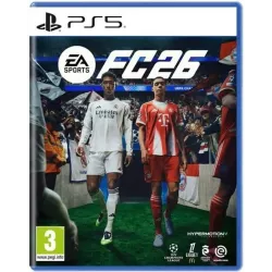 Jaquette officielle du jeu EA Sports FC 26 sur PS5 neuf sous blister officiel Electronic Arts