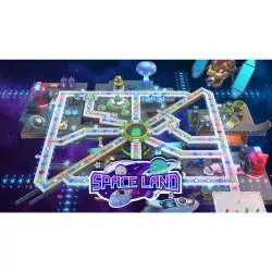 Affrontement de quatre joueurs sur un mini jeu mythique de Mario Party Superstars