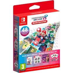 Boitier officiel du jeu Mario Kart 8 Deluxe pour Nintendo Switch edition code de telechargement dans la boite