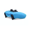 Zoom sur les gachettes adaptatives et les joysticks de la manette PlayStation 5 bleu stellaire
