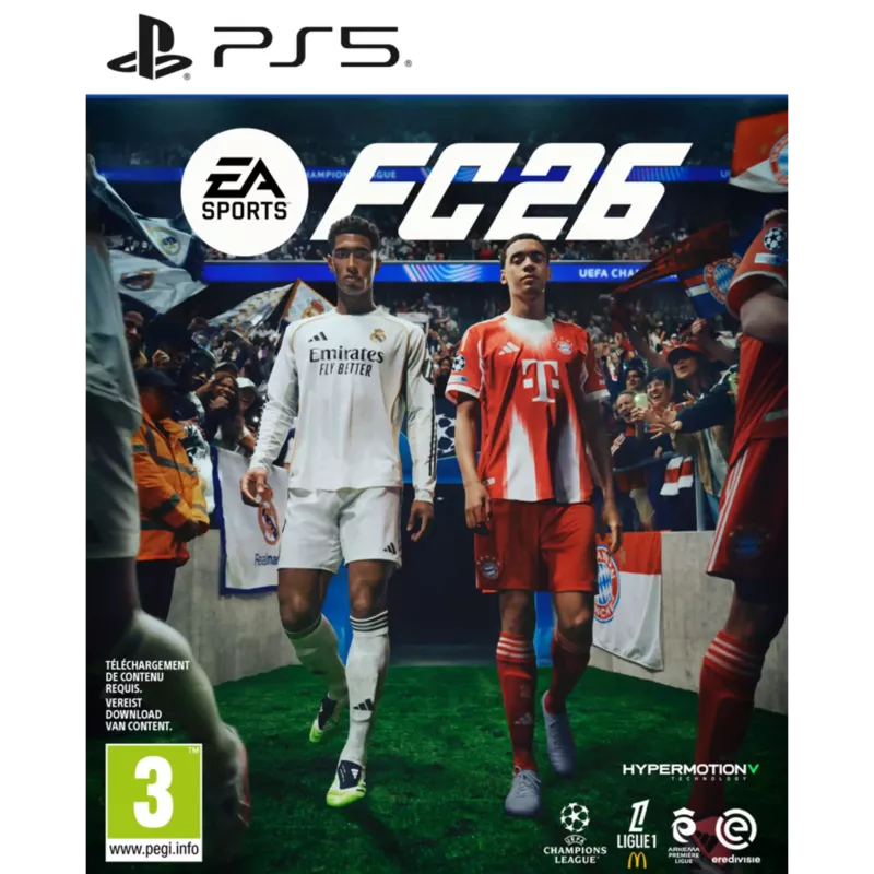 Boitier officiel du jeu EA SPORTS FC 26 sur PlayStation 5 neuf sous blister d origine