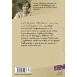 Le journal d'Adèle (1914-1918) - Paule Du Bouchet - Dos du livre