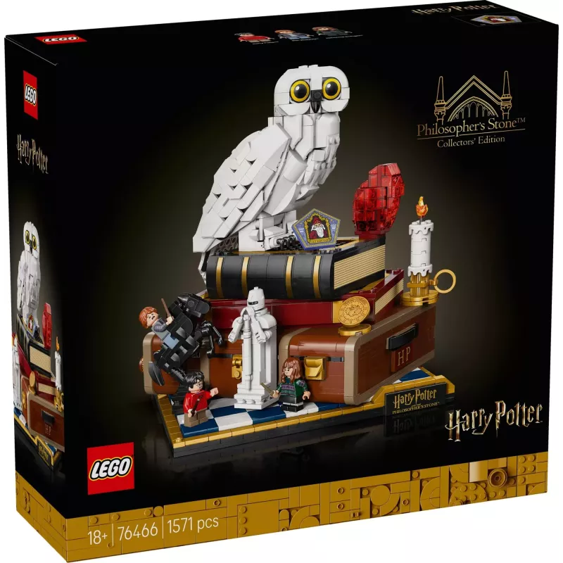 Boite officielle du set LEGO Harry Potter 76466 L ecole des sorciers edition collector pour adulte neuf scelle