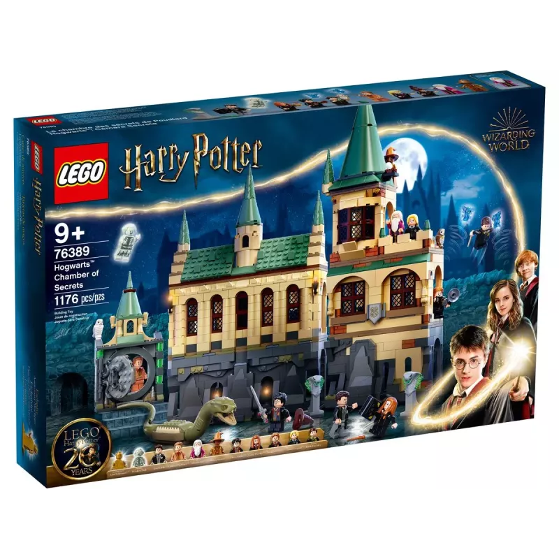 Boite officielle du set LEGO Harry Potter 76389 La Chambre des Secrets de Poudlard neuf scelle