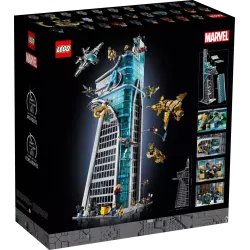 Verso du packaging XXL LEGO 76269 illustrant les dimensions de 90 cm et le code EAN
