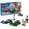 Repliques LEGO des voitures de Formule 1 Red Bull Racing et Aston Martin du set 60445