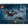 Verso de la boite LEGO Harry Potter 76458 montrant la nourriture des animaux et le code barre EAN
