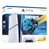 Face avant de la boîte officielle du pack console PS5 Slim 1 To Fortnite Chaos Fleuri