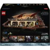 Verso du packaging de la barge de Jabba illustrant les dimensions de 77 cm et le code barre EAN