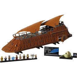 Les onze figurines LEGO Star Wars incluses avec Jabba le Hutt Max Rebo et Princesse Leia