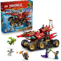 Boite officielle du set LEGO NINJAGO 71869 Le Bounty terrestre vehicule QG neuf scelle