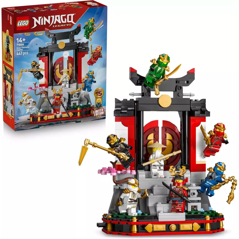 Boite officielle du set LEGO NINJAGO 71866 Collection des personnages Ninjas 15e anniversaire neuf scelle
