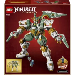 Verso de la boite LEGO NINJAGO 71860 illustrant la taille du robot et le code barre EAN 5702017815931