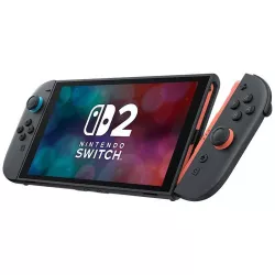 Démonstration de l'insertion d'une manette Joy-Con sur le côté de l'écran de la Nintendo Switch 2