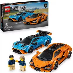 Boite officielle du set LEGO Speed Champions 77238 Lamborghini Revuelto et Huracan STO neuf scelle