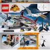 Verso de la boite LEGO Jurassic World 76947 illustrant l ouverture de la soute et le code barre EAN 5702016913538