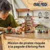 Destruction de la salle des cartes maritimes dans la pagode d Arlong Park set LEGO 75638