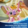 Figurine LEGO rose Angel avec ses antennes souples et grandes oreilles orientables