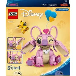 Verso de la boite LEGO Disney 43257 illustrant les articulations et le code barre EAN 5702018056219