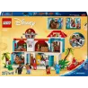 Verso de la boite LEGO Disney 43268 illustrant les pieces de vie et le code barre EAN 5702018056240