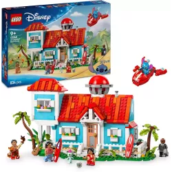 Boite officielle du set LEGO Disney 43268 La Maison sur la Plage de Lilo et Stitch neuf scelle