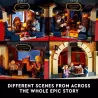 Interieur du wagon avec briques lumineuses eclairant les compartiments et minifigures LEGO