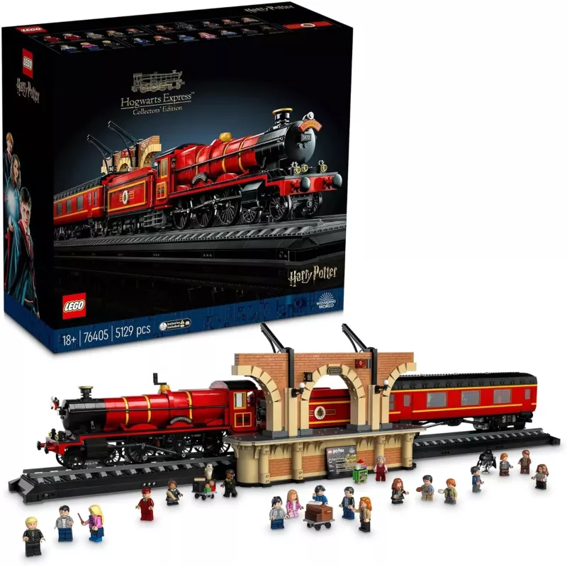 Boite officielle du set LEGO Harry Potter 76405 Le Poudlard Express Edition Collector adulte neuf scelle