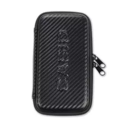 Étui de protection rigide zippé noir fermé pour calculatrice scientifique Casio