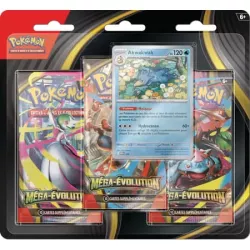 Pokémon JCC : Pack Blister 3 Boosters Méga-Évolution ME01 - Promo Psykokwak / Akwakwak (FR)