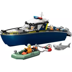 LEGO City 60456 La Course-Poursuite en Bateau de Police - Boîte Neuve Scellée