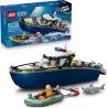 Boite officielle du set LEGO City 60456 La course poursuite en bateau de police neuf scelle