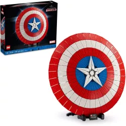 Boite officielle du set LEGO Marvel 76262 Le Bouclier de Captain America adulte neuf scelle