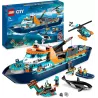 Boite officielle du set LEGO City 60368 Le Navire d Exploration Arctique bateau flottant neuf scelle