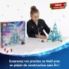 Portes de glace translucides ouvrantes et escalier amovible du palais LEGO 43244