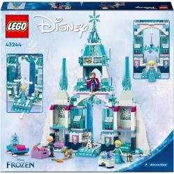 Verso de la boite LEGO Disney 43244 illustrant les personnages et le code barre EAN 5702017584850