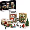 Boite officielle du set LEGO Icons 10308 La Grande Rue Decoree pour les Fetes neuf scelle