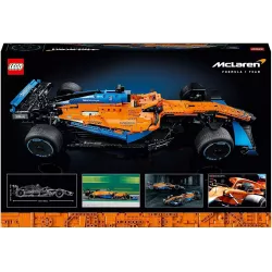 Verso de la boite LEGO Technic 42141 montrant les 65 cm d envergure et le code barre EAN 5702016913477