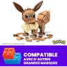 Detail de la tete et des grandes oreilles de la figurine Evoli MEGA HDL84