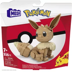 Boite officielle du set MEGA Pokemon HDL84 Creer et Montrer Evoli 215 pieces neuf scelle