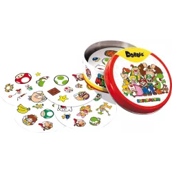 Cartes de jeu Dobble illustrees avec Mario Luigi Yoshi champignon et etoile