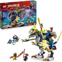 Boite officielle du set LEGO Ninjago 71843 Le robot dragonnier de Rogue neuf scelle