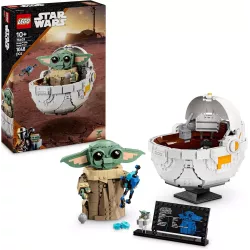 Boite officielle du set LEGO Star Wars 75403 Grogu et son Landau Flottant neuf scelle