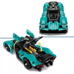 Ouverture des portieres diedres et interieur du cockpit de l hypercar LEGO 42208