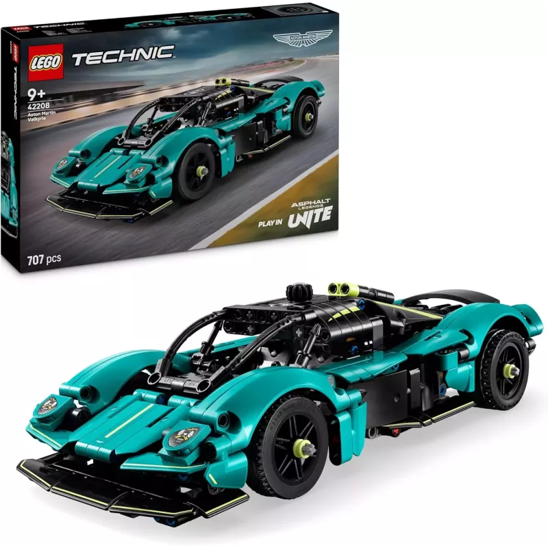 Boite officielle du set LEGO Technic 42208 Aston Martin Valkyrie hypercar neuf scelle